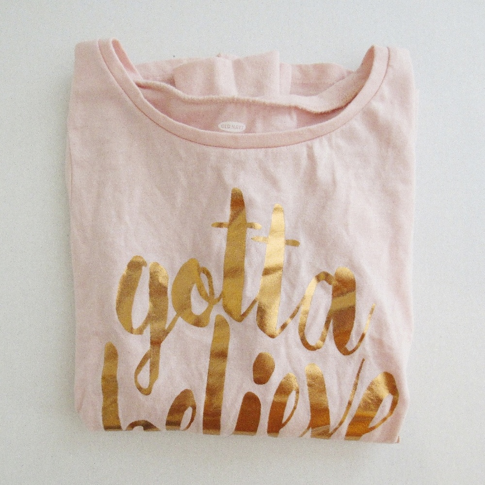 OLD NAVY Cute Kids Grachic Top (Size 10-12)